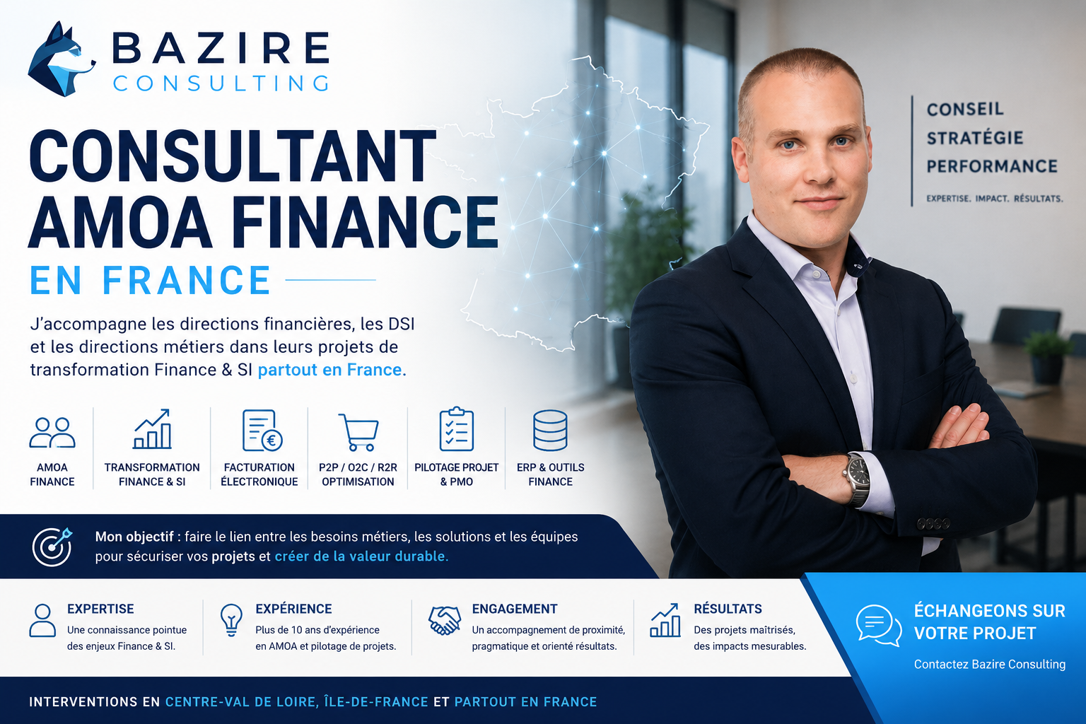 Consultant AMOA Finance en France - Bazire Consulting